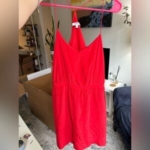 Madewell Size 2 chiffon red dress